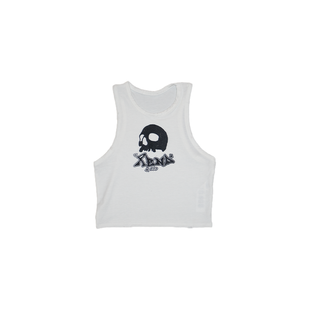 WMNS SKULL CROP TOP