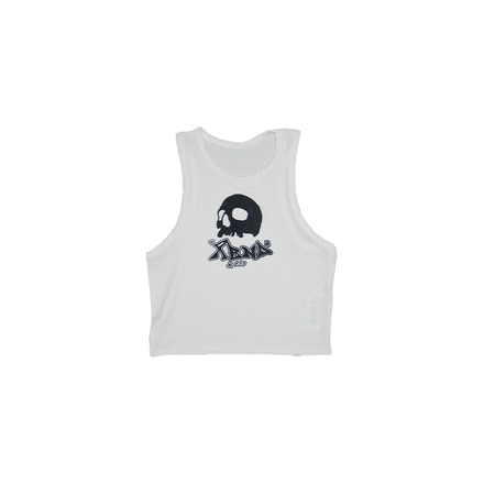 WMNS SKULL CROP TOP